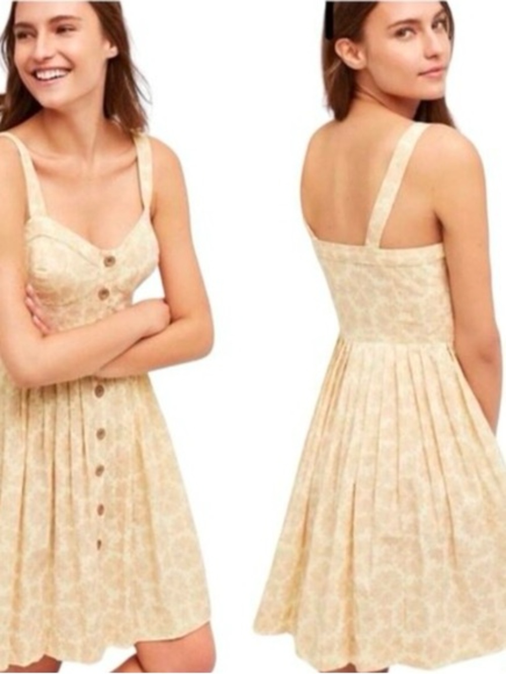 Anthropologie Maeve Dragonfly Cafe Seersucker Dress - Size 0 - Picture 3 of 7